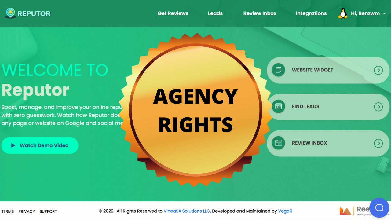 agencyrightsreputor This App Find Leads, Claim Local Profiles and Run a Reputation Management Agency with Brand New Review Automation Tech. #Reputor #Digitalmarketing